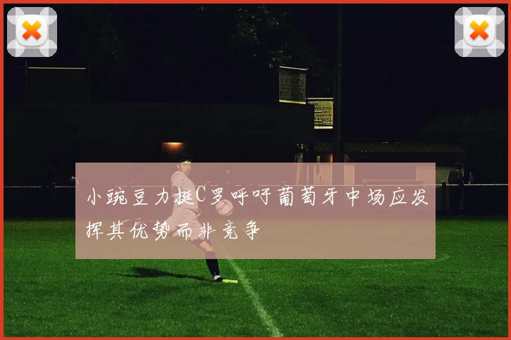小豌豆力挺C罗呼吁葡萄牙中场应发挥其优势而非竞争